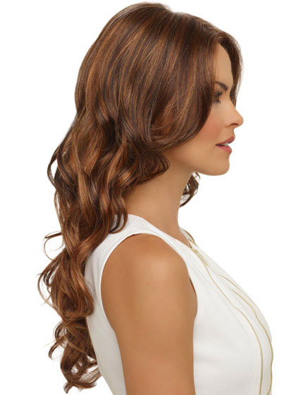 Long Soft Wavy Lace Front Wig