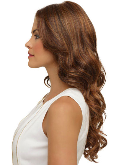 Long Soft Wavy Lace Front Wig