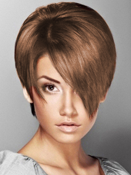 Capless Short Straight Synthetic Wig