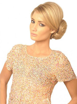 Synthetic Clip-In Small Messy Bun