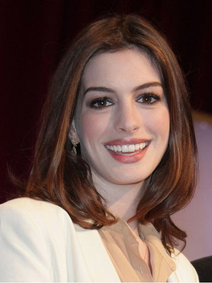 Anne Hathaway Bob Hairstyles Wig
