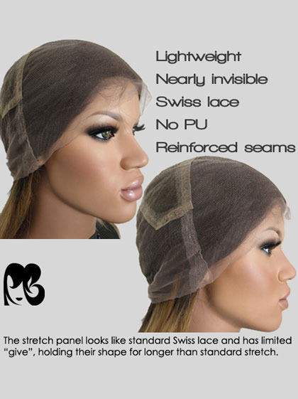 Beautiful Full Lace Long Black Straight Wig