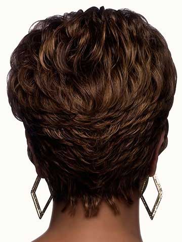 6" Cropped Wavy Capless Synthetic Wig
