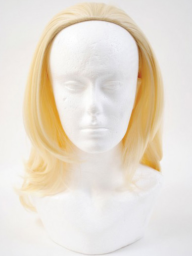 Sleek Layers Wavy Synthetic Half Wig